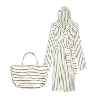 BATHROBE (100% BCI cotton bathrobe with storage bag.)