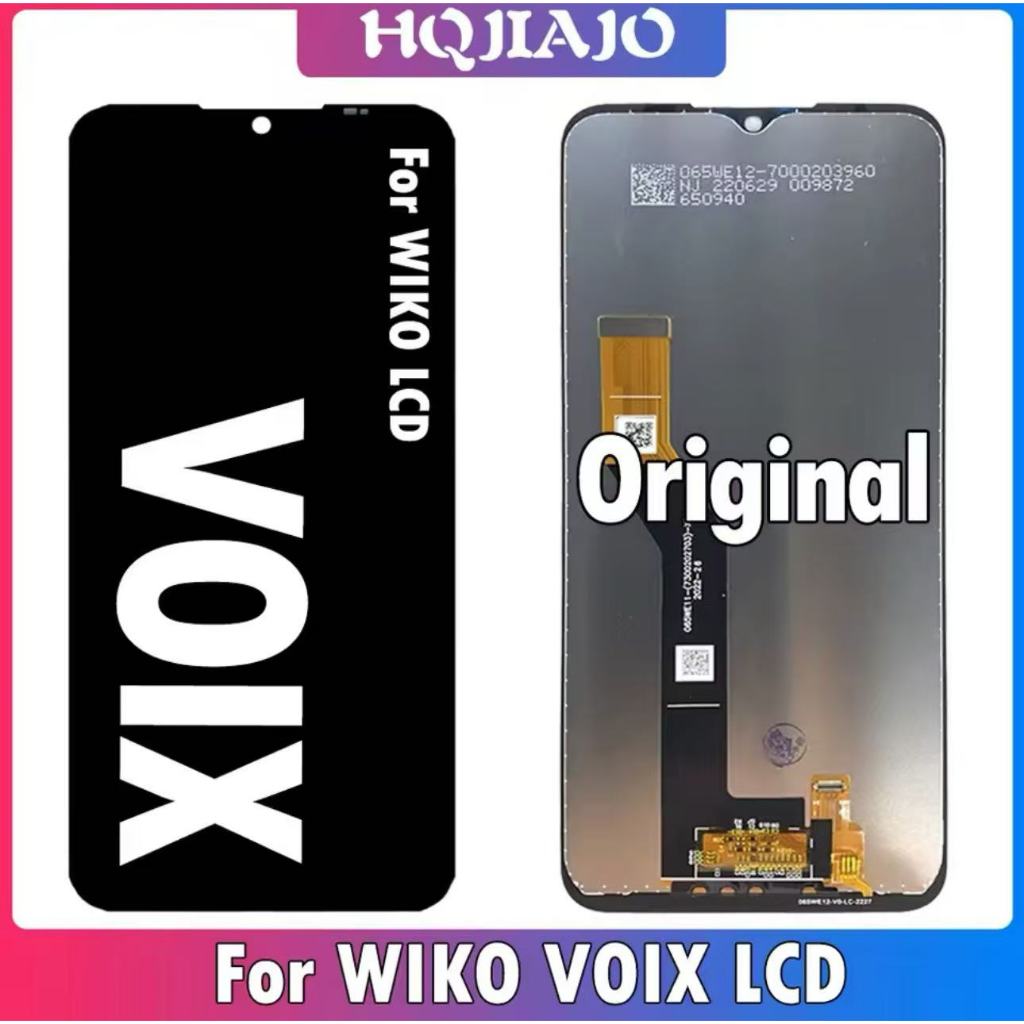 6.5 "ต้นฉบับสำหรับ Wiko VOIX LCD U616AT จอสัมผัสหน้าจอ Digitizer ประกอบสำหรับ Wiko Voix LCD อะไหล่ซ่