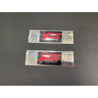 สติกเกอร์Yss G-seriesเลเซอร์ แปะกระบอกด้านใน มีคำเตือน