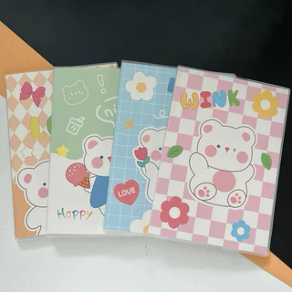 (ยกโหล 12 ชิ้น) No.544 สมุดลายการ์ตูนน่ารัก ขนาด A5 มีปกขุ่นเคลือบ สุ่มลาย (มีลายมากกว่าในรูป)