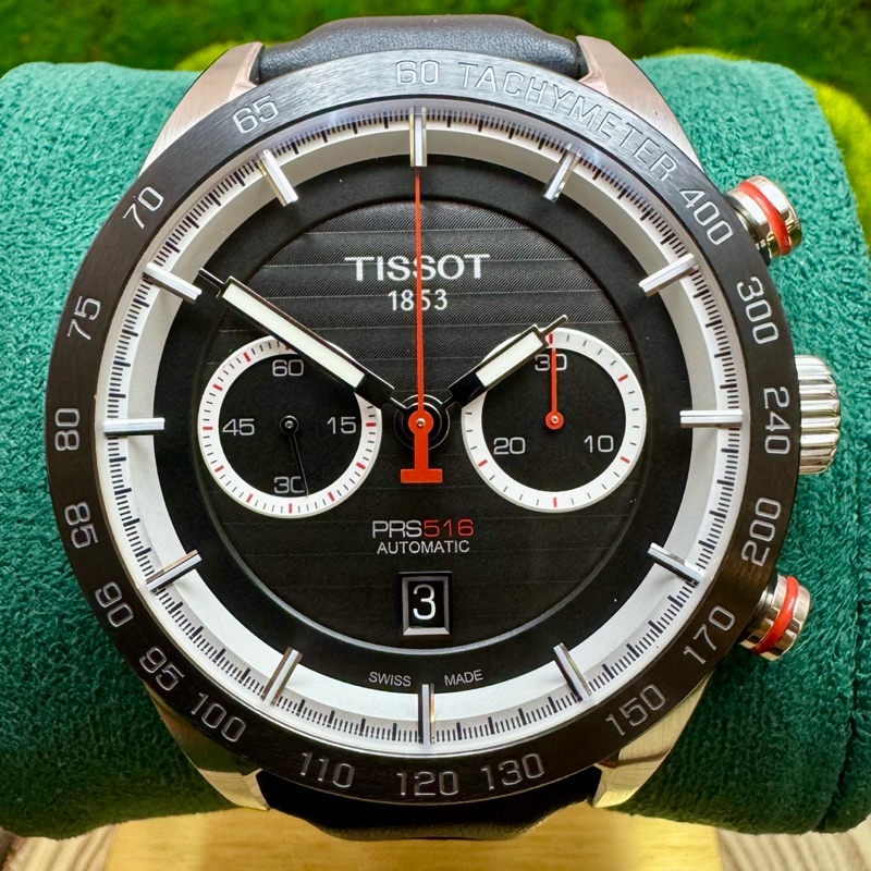 Tissot PRS 516 Chronograph Automatic Black Men's Watch T100.427.16.051.00