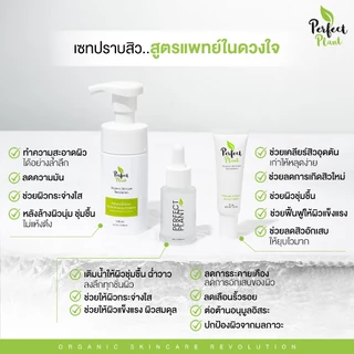 DR.NAME X Perfect Plant เซตดูแลสิว สิวอักเสบ สิวอุดตัน สิวติดสาร (ครีมสิว+โฟมล้างหน้า+ไฮยามอยซ์)