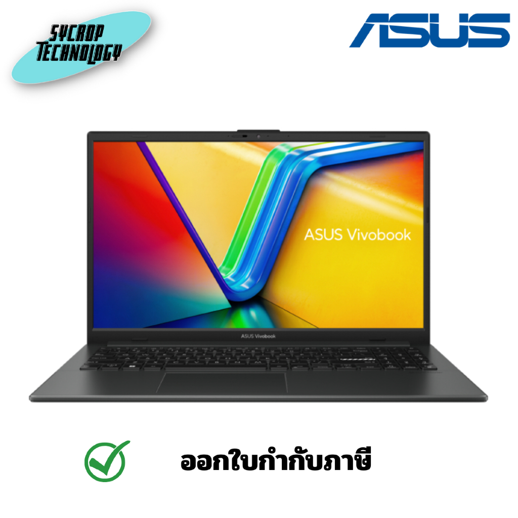 Asus Vivobook Go 15 X1504GA-NJ322W Mixed Black โน๊ตบุ๊ค ประกันศูนย์