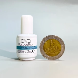 พร้อมส่ง เซรั่มบำรุงเล็บ ฟื้นฟูเล็บเสีย เล็บบาง เล็บฉีกขาด จากการทาสีเจล CND Rescue Rxx จาก USA