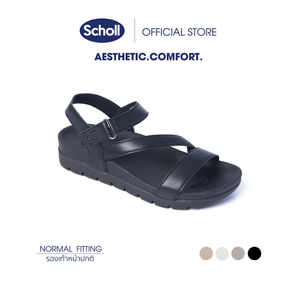 Scholl รองเท้าสกอลล์-เมล่า Mela รองเท้ารัดส้น ผู้หญิง เพื่อสุขภาพเท้า นุ่มสบาย กระจายน้ำหนัก