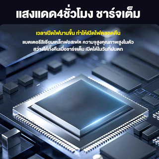 【Xemmi】ThaiAllMart โคมไฟหัวเสาโซล่าเซลล์ไฟสวนหลอดโซล่าเซลล์ ปรับได้ 3 สีพลังงานแสงอาทิตย์ + เสียบไฟสองแบบ