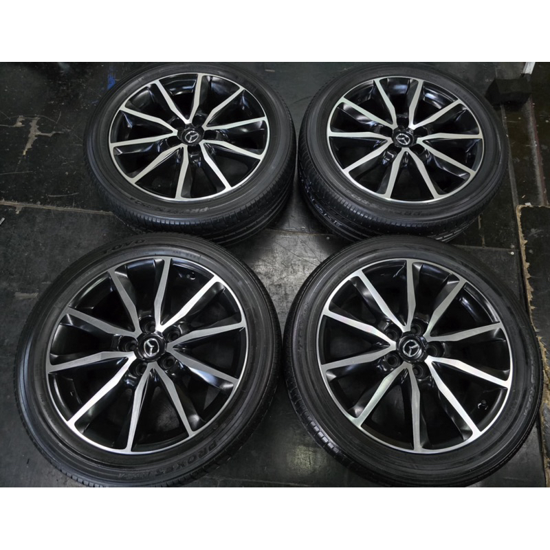 แม็ก Mazda top ขอบ18“ 5รู114 ใส่ มาสดา 3,Cx3,Cx30