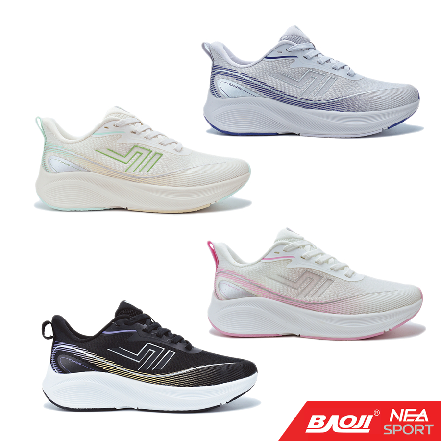 Baoji 1098 Running Match รองเท้าผ้าใบ ผู้หญิง บาโอจิ แท้