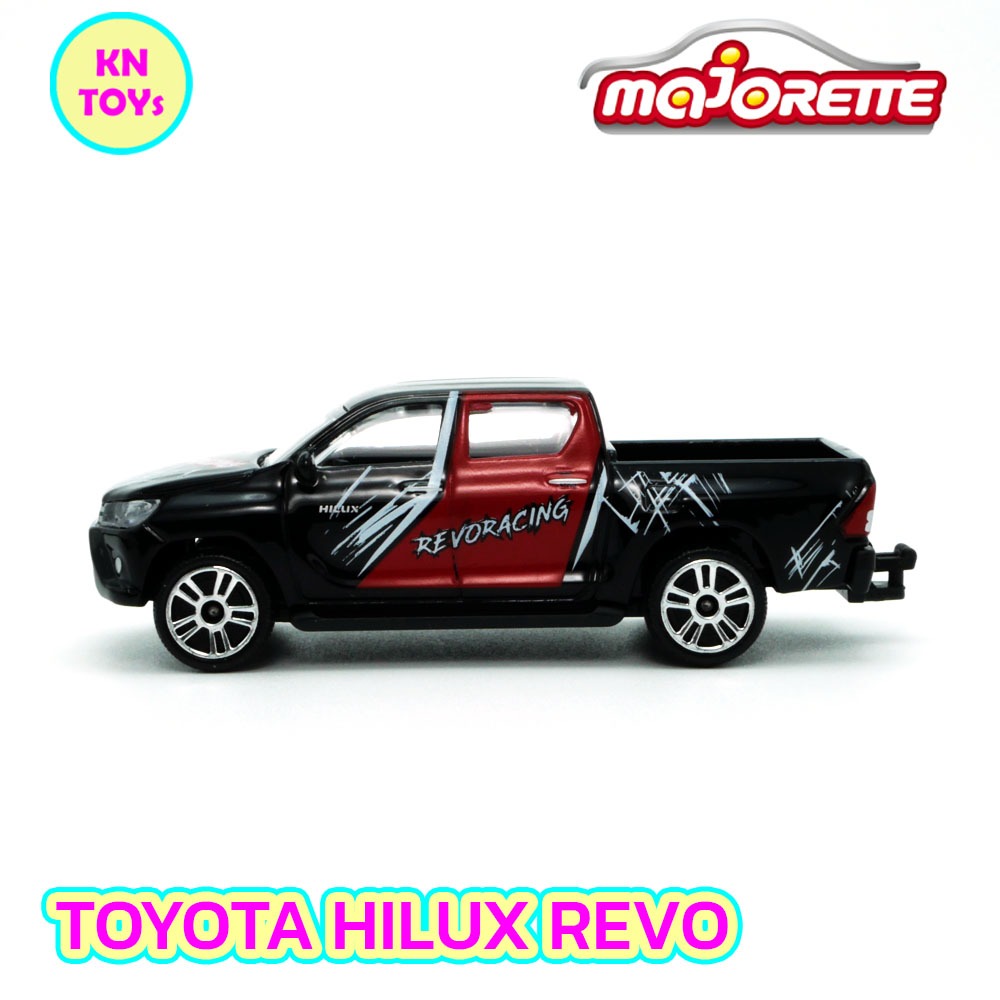 MAJORETTE PICKUP SERIES 4 2020 TOYOTA HILUX REVO BLACK มาจอเร็ตต์ มาจอเร็ท ปิคอัพ ซีรีย์ 4 2020 โตโยต้า ไฮลักซ์ รีโว่ สี