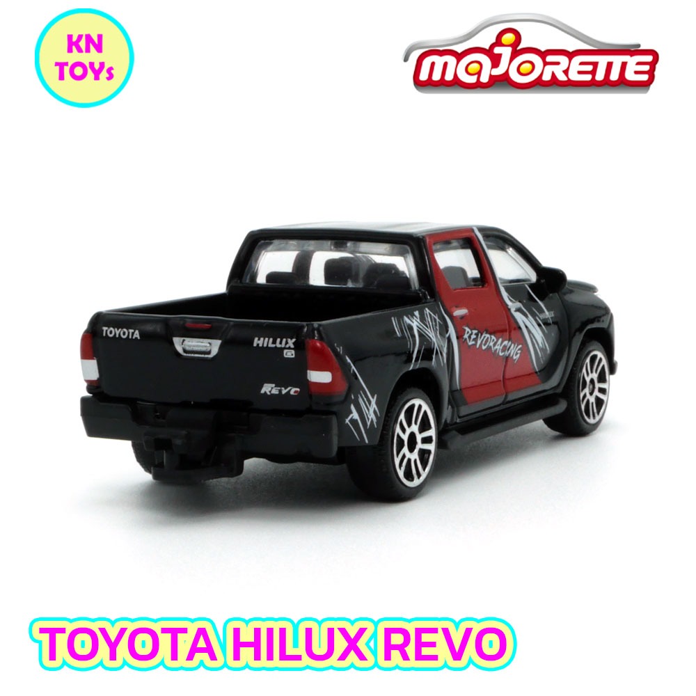 MAJORETTE PICKUP SERIES 4 2020 TOYOTA HILUX REVO BLACK มาจอเร็ตต์ มาจอเร็ท ปิคอัพ ซีรีย์ 4 2020 โตโยต้า ไฮลักซ์ รีโว่ สี