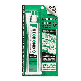 ซิลิโคนใส 100% NEOBOND ขนาด 100 กรัม รุ่น No.4 ไร้กลิ่น ไร้ก…