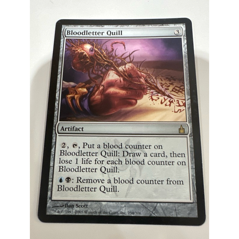 Ravnica: Bloodletter Quill ของแท้พร้อมส่ง MTG Magic the gathering