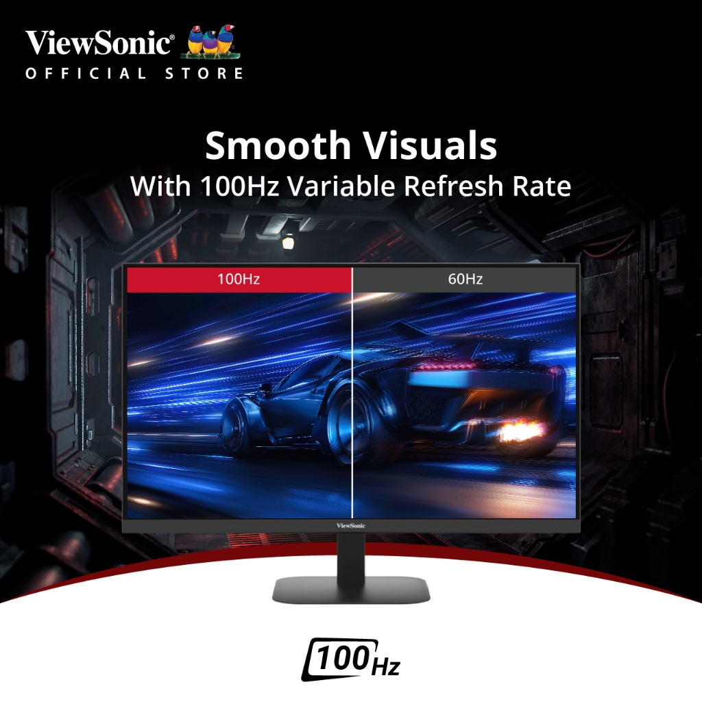 ViewSonic Monitor VA2708-2K-MHD / 27" / 2K QHD IPS / 1 ms (จอมอนิเตอร์)