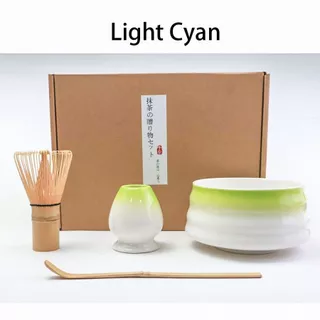 osiden ชุดชามมัทฉะ (4ชิ้น) Chawan ถ้วยชงมัทฉะ ถ้วยชงชาเขียว แปรงชงชา ที่ใส่มัทฉะ ที่ตักมัทฉะ