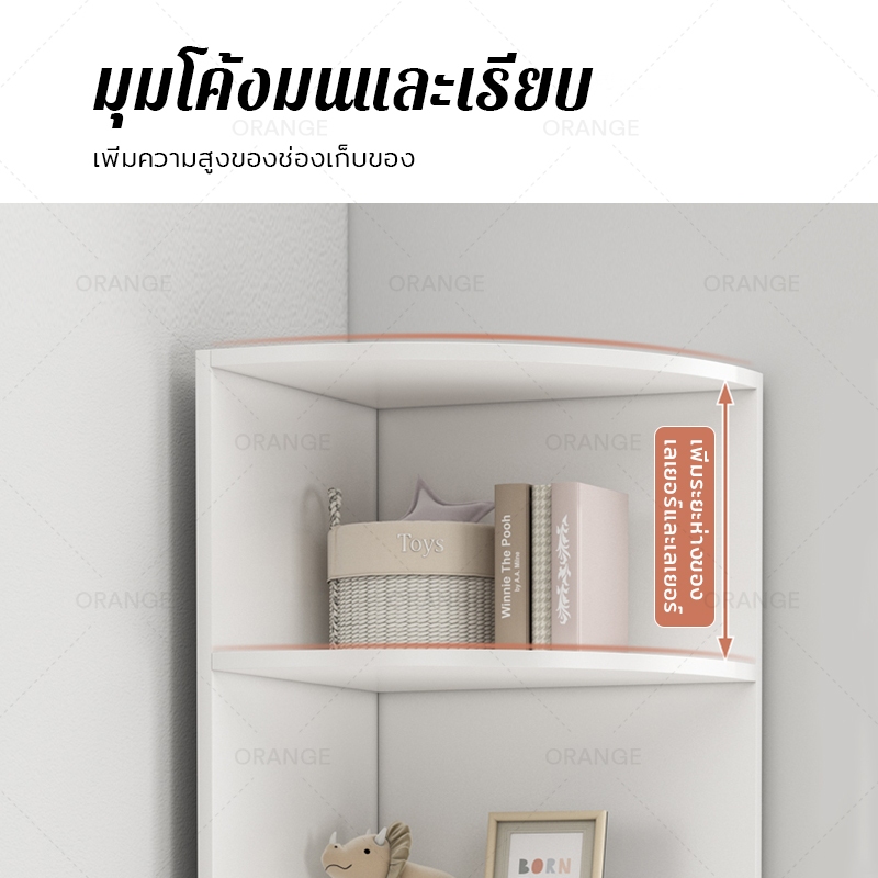 DTG ตู้เก็บของเล่น หลายชั้นตู้ ลิ้นชักเก็บของ มัลติฟังก์ชั่น ไม้ ตู้หนังสือ ชั้นวางของ（ส่งจากกรุงเทพ） - รูปที่ 2