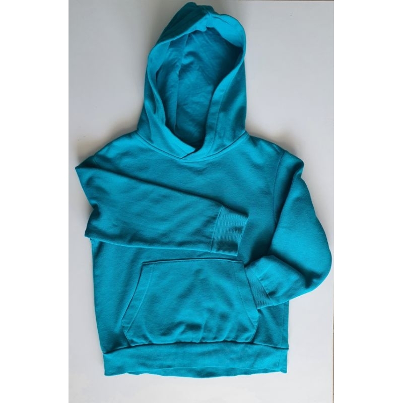 H&M Kids เสื้อฮู้ดแขนยาวเด็ก รุ่น BASIC size EUR 110/116, UK 4-6Y ส่งต่อ