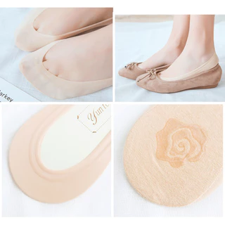 ONEIMO 🍑 ถุงเท้าไร้ขอบ ข้อสั้นเว้า ระบายอากาศ มีซิลิโคนกันลื่น💥พร้อมส่ง