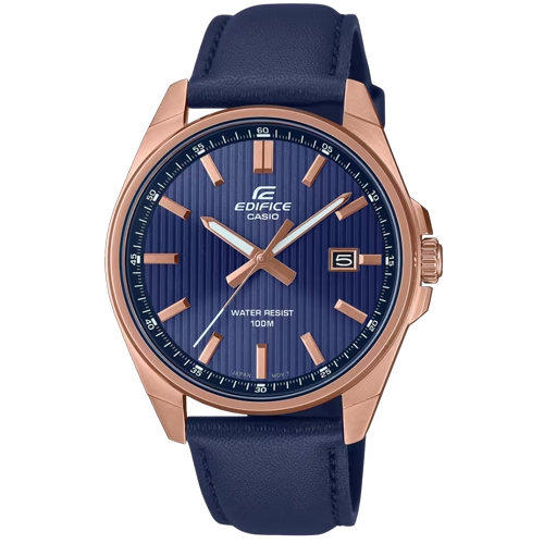 Edifice นาฬิกาข้อมือผู้ชาย สายหนัง รุ่น EFV-150CL,EFV-150CL-2A