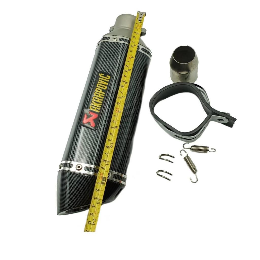 ส่งจากกทม✈ปลายท่อ ปลายท่อแต่ง AKRAPOVIC ลายแคปล่า คอ2นิ้ว มีจุกลดเสียงในตัว (0162) ราคา ถูกที่สุด ดีลบีเคเค แกลเลอรีภาพที่ 2