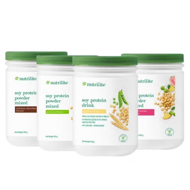 NUTRILITE Soy Protein Powder Mixed Berry 500g.