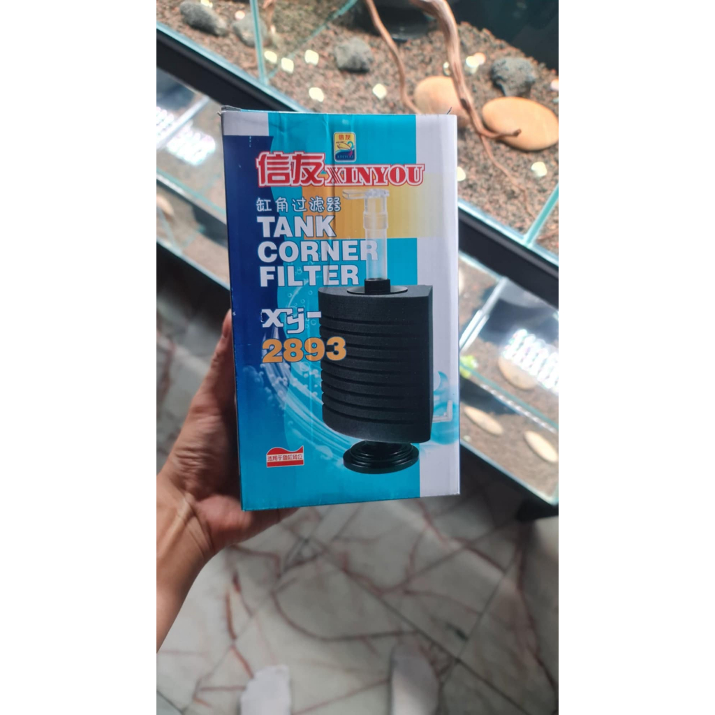 กรองฟองน้ำ เข้ามุม หัวพ่น XY-2893