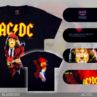 BLAXROXX | AC/DC® | [ACDC0021] | เสื้อยืดคอกลม แขนสั้น | สกร…