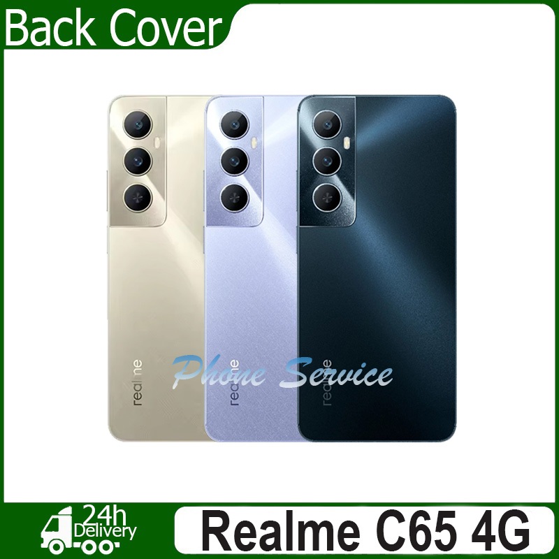ฝาหลัง (back cover) กระจกด้านหลัง สําหรับ OPPO Realme C65 4G