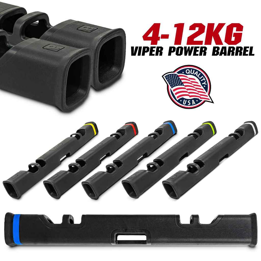 กระบอกน้ำหนัก VIPER Power Barrell ขนาด 4KG - 12KG