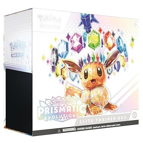 PE PE-SVP-ETB PE Scarlet & Violet Prismatic Evolutions elite trainer box Pokemon Elite Set 1 EN Box 
