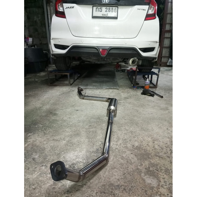 ท่อไอเสียชุดกลาง Honda Jazz GK , GD , GE , City gm6 City ZX - รูปที่ 3