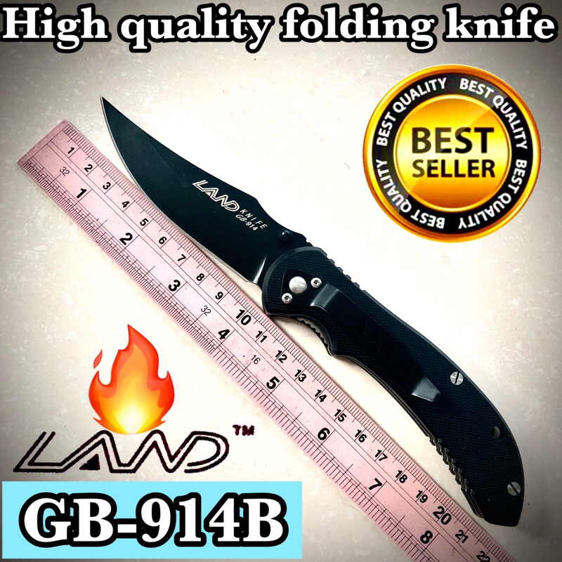 High quality folding knife Land GB-914B for collection and use camping 🏕️