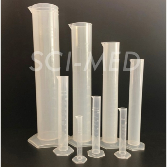 กระบอกตวงพลาสติก Cylinder (PP) 250ml-1,000ml