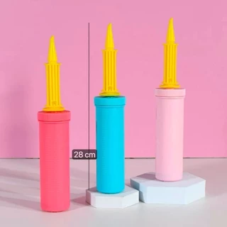 ที่สูบลูกโป่งคุณภาพดี ที่สูบลมสีพาสเทล(คละสี) มีหลายแบบ ถูก ส่งไว