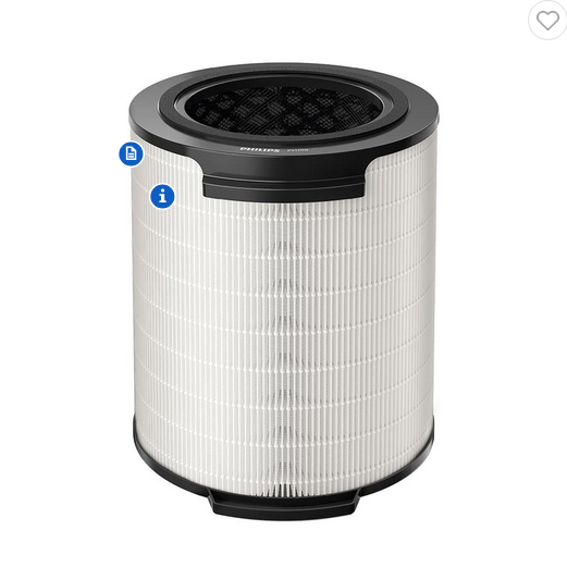 แผ่นกรองเครื่องฟอกอากาศ PHILIPS FY1700/30 1715 ใช้งานกับเครื่องฟอกอากาศ PHILIPS รุ่น AC1711 และ AC17