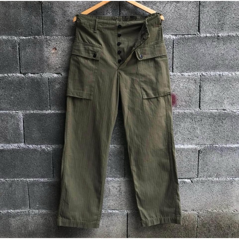 P44 BRONSON MFG CO HEART MADE  ARMY WWII  ของแท้ 💯 % ผ้าก้านปลา
