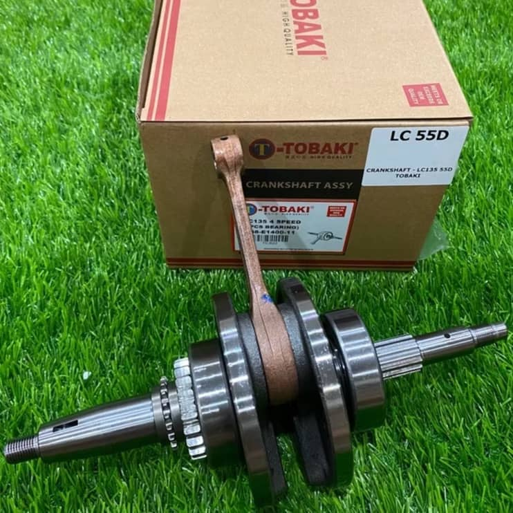 ชุดเพลาข้อเหวี่ยง yamaha spark 135 รหัส 5YP แบรนด์ TOBAKI