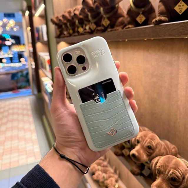 (เคส Loafy) เคสนุ่มนิ่ม Berry Mist Loafy Whale Indeed Case เคสนิ่มจับถนัดมือ วัสดุหนังเกรด Premium