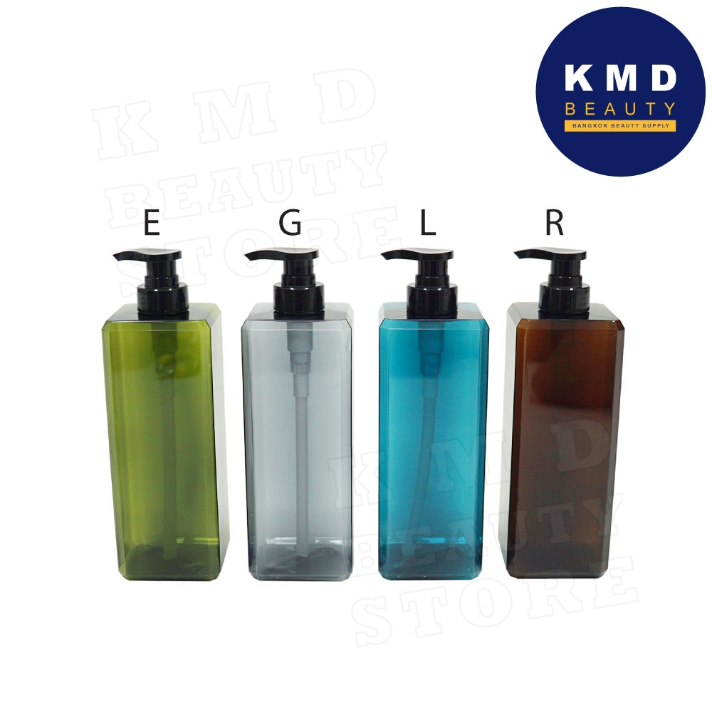 ขวดปั๊มใส่ของเหลว 1000ml สำหรับใส่สบู่ แชมพู ครีมนวด โลชั่น มีให้เลือก 4 สี อย่างดี หลอดน้ำยาใหญ่