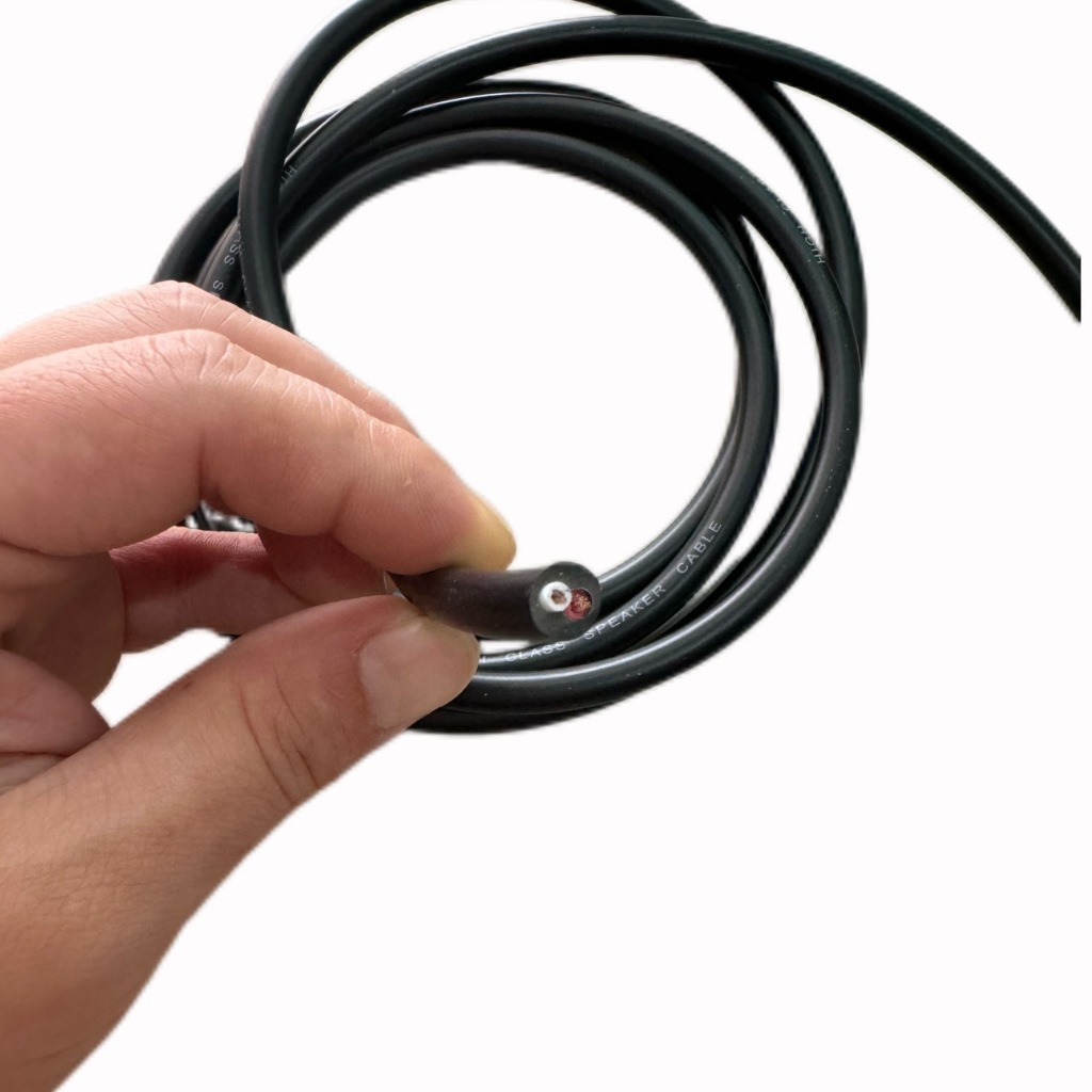 (10M-50M) สายลำโพง 2x1.5mm Audio Speaker Cable สายลำโพงซับเบส 100% Speaker Cable with Nerve Wire Enhance Bass Wire