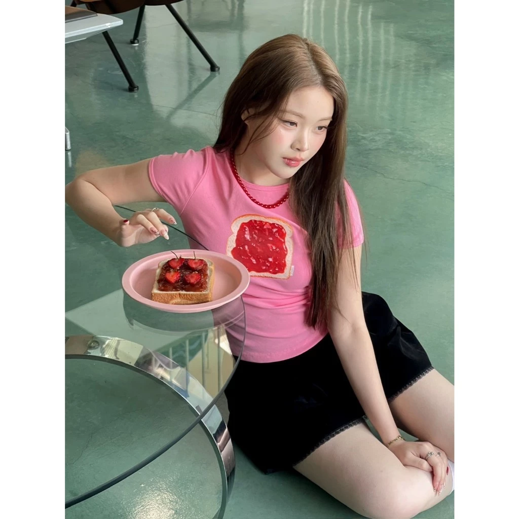 Choosedress A1994 Love Literally Tee เสื้อยืดคอกลมแขนสั้น วาเลนไทน์ thumbnail 5