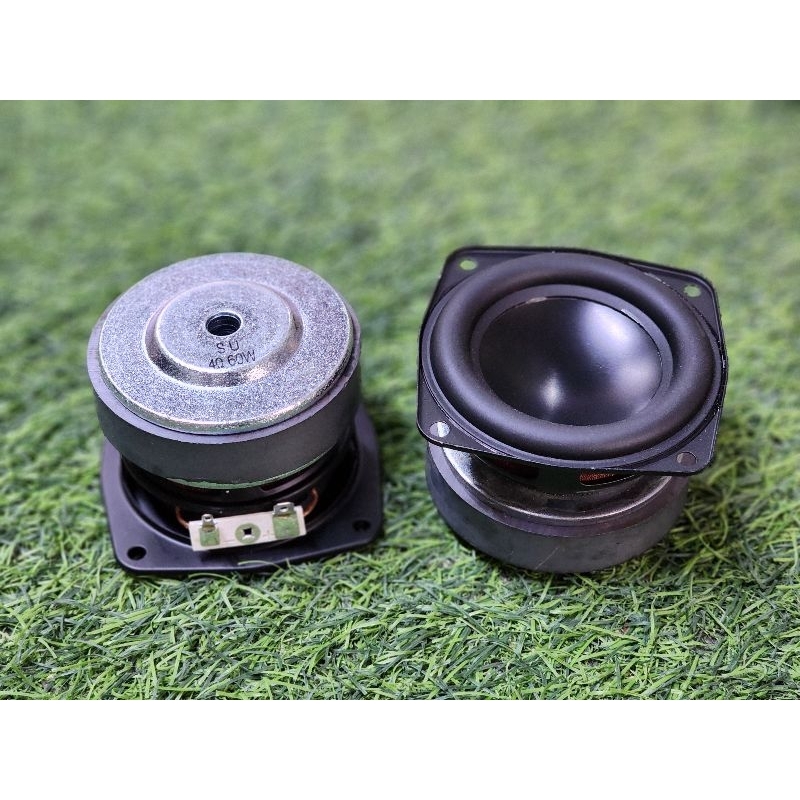 ดอก3นิ้ว SU *ของแท้* 4ohm 60w B หน้าเรียบดำ ฟรู้เร้น 3" ลำโพง3นิ้ว diy 4โอมห์ ดอกลำโพง3นิ้ว ลำโพงdiy