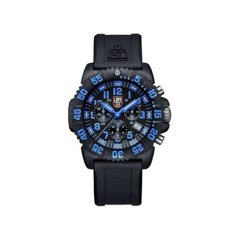 Luminox 3083 สีน้ำเงิน มือ1 แท้ Luminox รุ่น LUMINOX 3083 Men's Navy SEAL Blue Colormark Blue Colorm