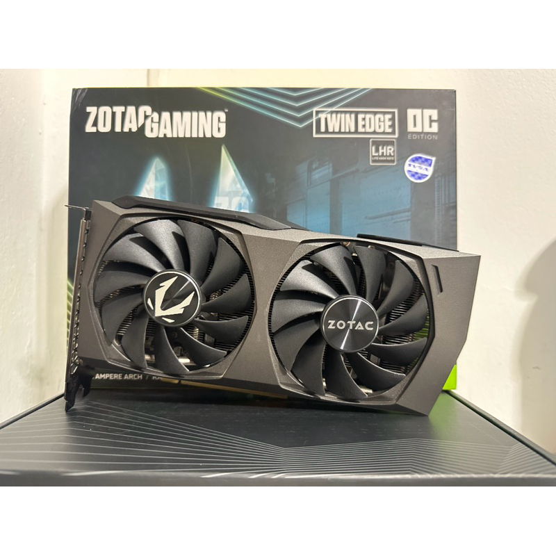 VGA ZOTAC GAMING RTX3060Ti TWIN EDGE OC 8GB (การ์ดจอมือสอง)