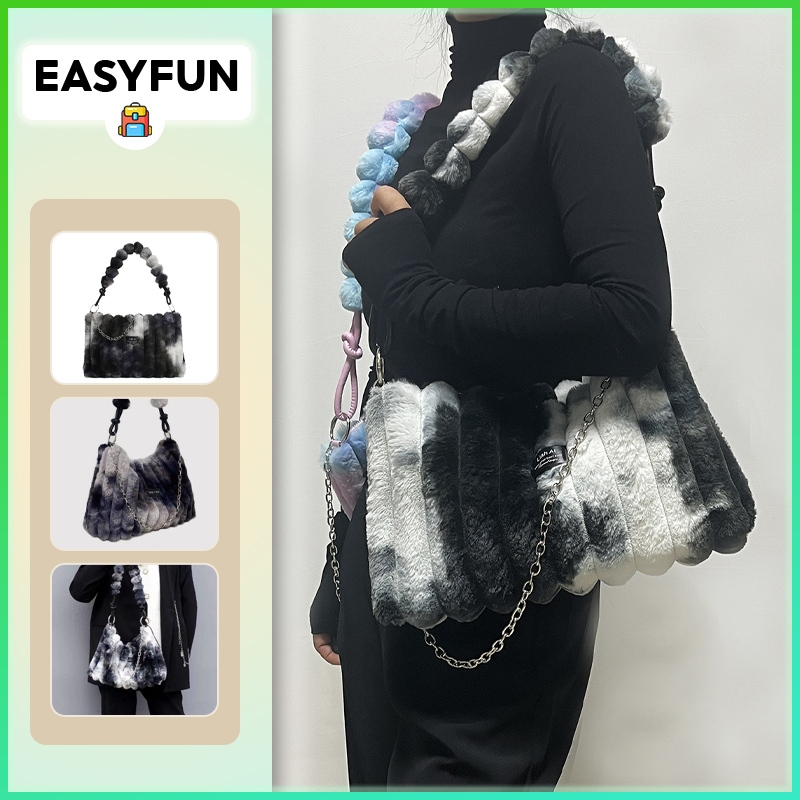 【 มาถึงภายใน 3 วัน】กระเป๋ามัดย้อม กระเป๋าใส่โทรศัพท์มือถือ กระเป๋าคาดไหล่ กระเป๋าใต้วงแขน ความจุขนาดใหญ่ สำหรับผู้หญิง
