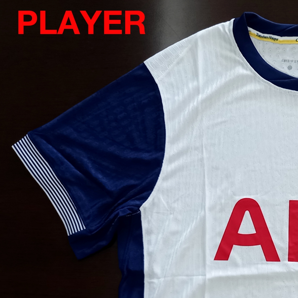 เสื้อฟุตบอลเพลเยอร์ ทีม สเปอร์ เหย้า สีขาว ปี 2024-25 เกรดนักเตะ PY0021 รับทำชื่อเบอร์ ไซส์เอเชีย S-2XL