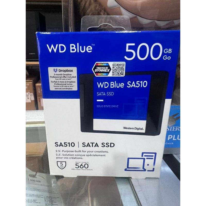 500 GB WD BLUE SA510 SSD 2.5”