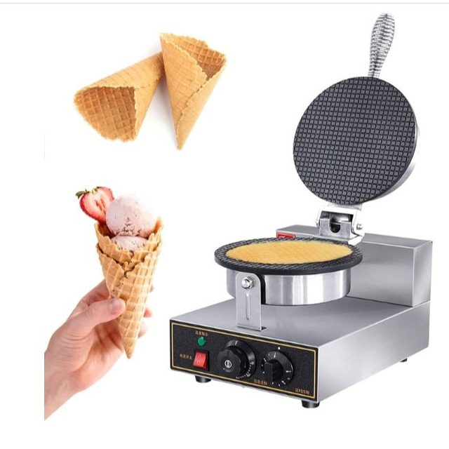 เครื่องทำโคนไอติม วาฟเฟิลโคน Waffle Cone Maker Machine Ice Cream Cone Maker