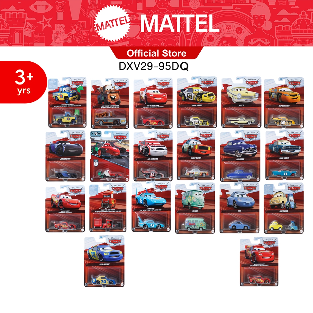 CARS Die-cast Singles Asst. คาร์ส - รถเหล็ก คละแบบ DXV29 (95DQ) TH