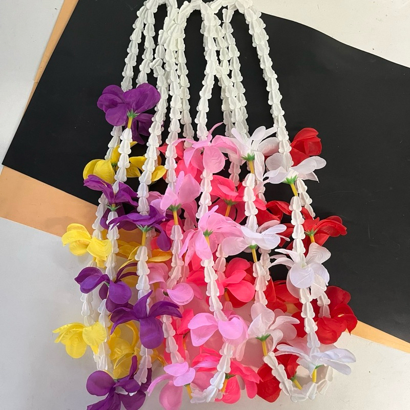 (ยกโหล 12 ชิ้น) No.1164 พวงมาลัย พวงมาลัยปีใหม่ พวงมาลัยสงกรานต์ พวงมาลัยต้อนรับ พวงมาลัยคละสี