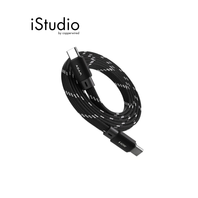 ADAM ELEMENT สายชาร์จ  Casa C to C Magnetic Flat 60W l iStudio By Copperwired